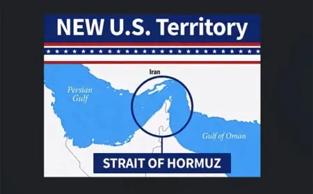 Trump'tan Hürmüz Boğazı paylaşımı: 'Yeni ABD toprağı'