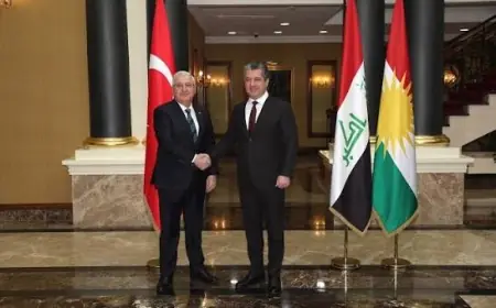 Yaşar Güler’den Mesrur Barzani’ye: Türkiye her zaman dostlarının yanında