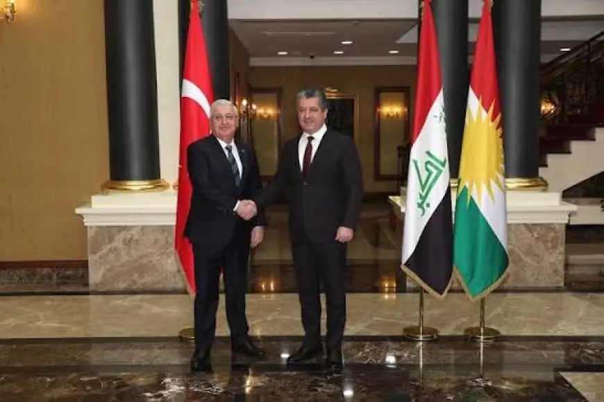 Yaşar Güler’den Mesrur Barzani’ye: Türkiye her zaman dostlarının yanında