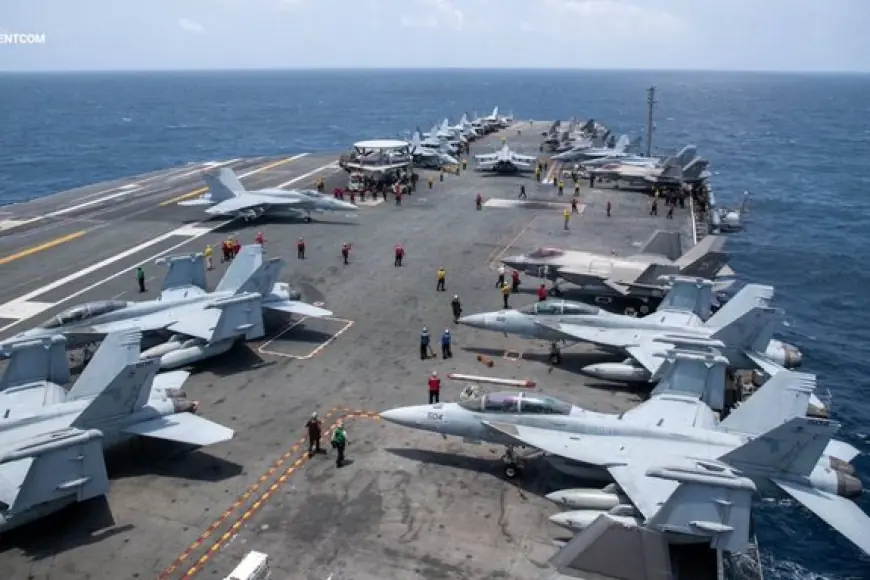 ABD’nin USS George Washington uçak gemisi Ortadoğu’ya ulaştı