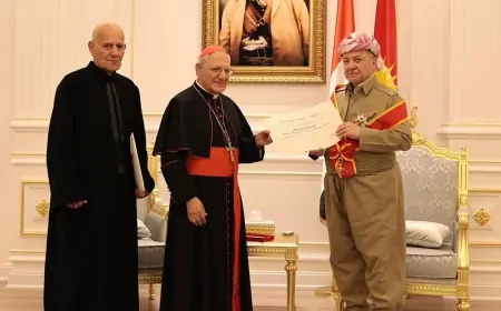 PDK: Xelata Vatîkanê itîrafeka navdewletî ye bi rola dîrokî ya Serok Barzanî
