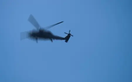 Giresun'da helikopter düştü
