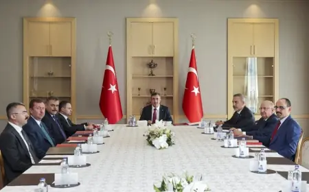 Süreç için ilk toplantı yapıldı: Dört alt komisyon oluşturulacak