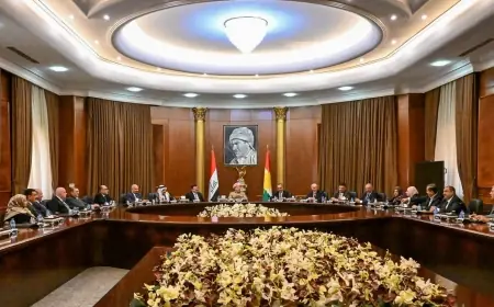 Başkan Barzani, Selahaddin İl Meclisi heyetini kabul etti