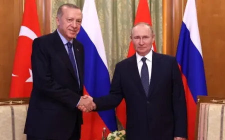 Erdoğan ve Putin Bişkek'te görüşecek