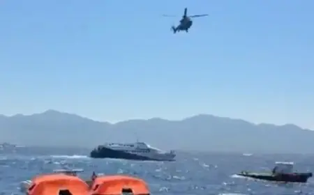 Girne açıklarında yolcu gemisi alabora oldu: Can kayıpları var