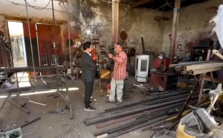 Xaneqin'de Kürtçe tabela asan demirci gözaltına alındı
