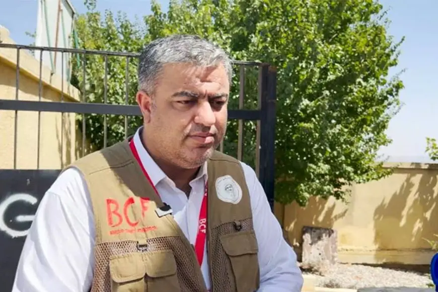 Barzani Yardım Vakfı, Afrin kırsalındaki Cinderes’te su kuyularını yeniledi