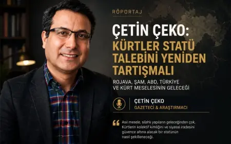 Çetin Çeko: Kürtler Statü Talebini Yeniden Tartışmalı