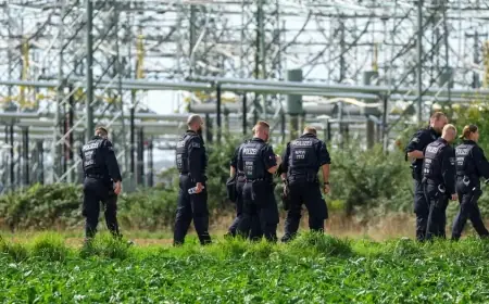 Almanya'nın dört bir yanında altyapıya sabotaj girişimi