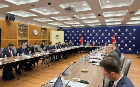 Irak heyeti Türkiye’de: Kalkınma Yolu ve Peşhabur-Ovaköy hattı masada