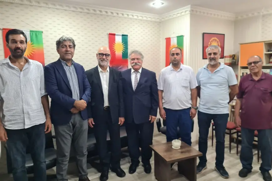 Vurhan Jaf ile Jasin Kaplan'dan HAK-PAR'a ziyaret