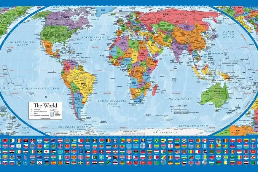 500 yıllık dünya haritası değişiyor