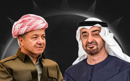 BAE Devlet Başkanı, Başkan Barzani’ye Başsağlığı Mesajı Gönderdi