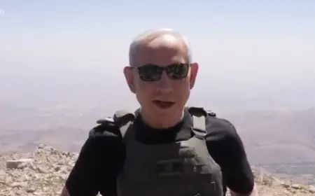 Netanyahu Suriye’de: 'Hermon’dan Akdeniz’e kadar kontrol bizde'
