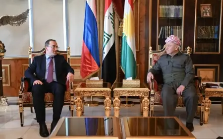 Barzani, Rusya’nın Irak Büyükelçisi Kutraşev’i kabul etti