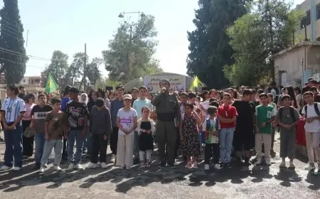 Kürtçe eğitim talebiyle Dêrik’te eylem sürüyor