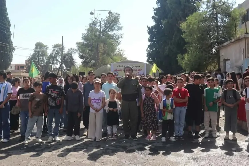 Kürtçe eğitim talebiyle Dêrik’te eylem sürüyor