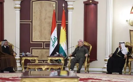 Başkan Barzani, Iraklı aşiret ve kanaat önderlerini kabul etti