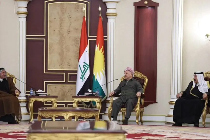 Başkan Barzani, Iraklı aşiret ve kanaat önderlerini kabul etti