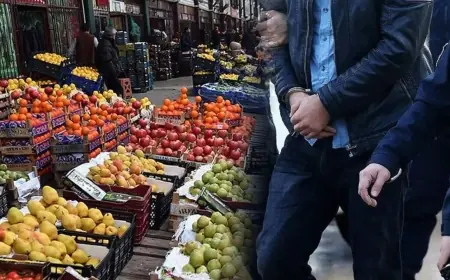 Sebze ve meyve fiyatlarında manipülasyon soruşturması: 22 ilde operasyon, 41 gözaltı!