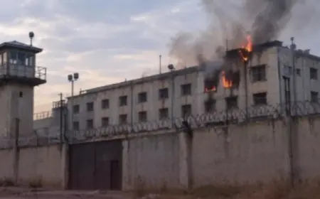 Kobani Cezaevi'ndeki yangında can kaybı 10'a yükseldi