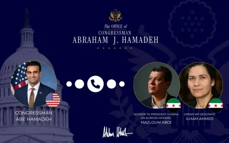 ABD Kongre üyesi, Mazlum Abdi ve İlham Ahmed’le görüştü