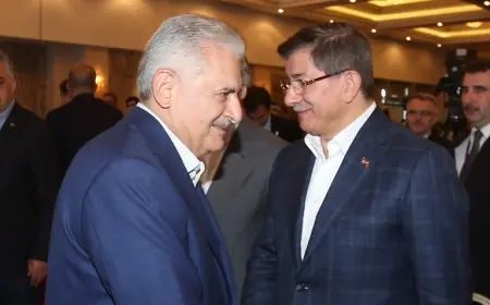 Eski başbakanlar arasında tazminat davası: Binali Yıldırım, Ahmet Davutoğlu'ndan şikayetçi olmuş