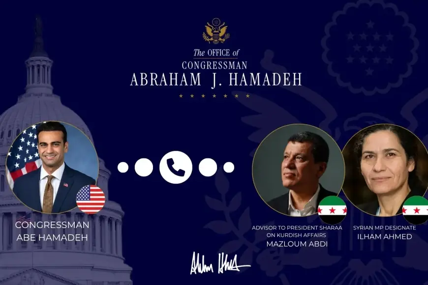 ABD Kongre üyesi, Mazlum Abdi ve İlham Ahmed’le görüştü