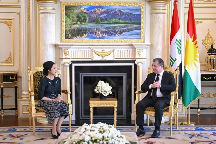 Mesrur Barzani, Tayland Büyükelçisi ile bir araya geldi