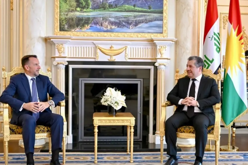 Mesrur Barzani, İtalyan Büyükelçi ile görüştü