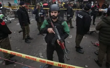 Pakistan'da cami yakınındaki patlamada 15 kişi öldü, 50'den fazla kişi yaralandı
