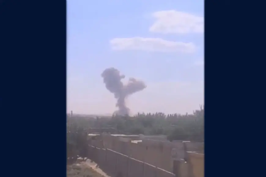 Deyrezzor’da silah deposunda şiddetli patlama