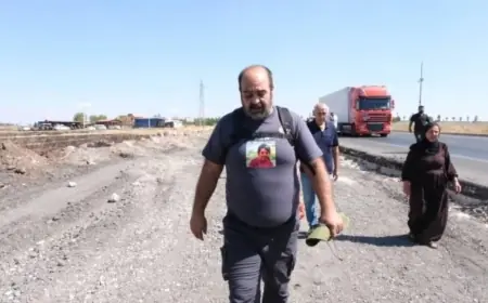 Narin Güran’ın babası 'Adalet Yürüyüşü' başlattı