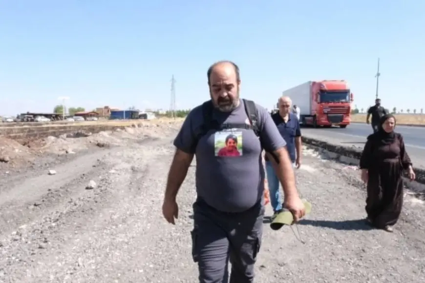 Narin Güran’ın babası 'Adalet Yürüyüşü' başlattı