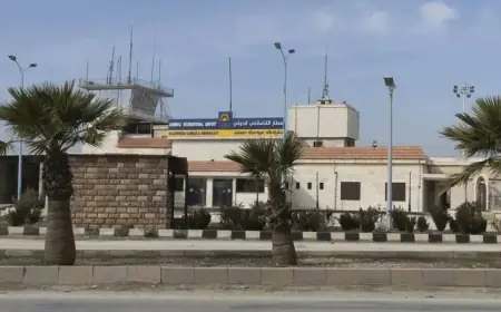 Kamişlo Havalimanı yeniden uçuşlara hazırlanıyor