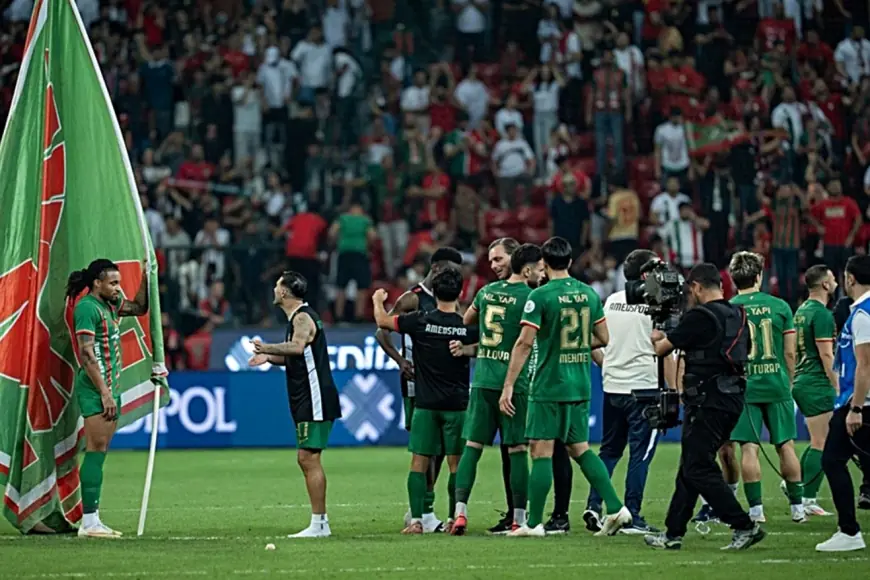 Amedsporê Beşîktaş têk bir û derket lûtkeya Superlîgê