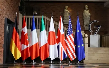 Koma G7 daxwaz ji Îranê dike ku dest ji biçekkirina Hûsiyan berde