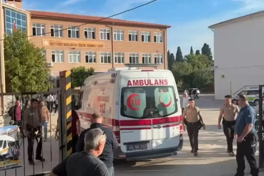 Manisa'da okula silahlı saldırı: Ölü ve yaralılar var!
