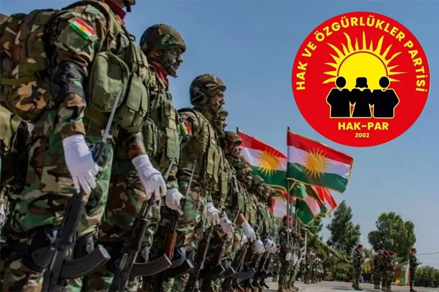 HAK-PAR’dan Peşmerge Güçlerinin Birleştirilmesine Destek ve Tebrik Mesajı