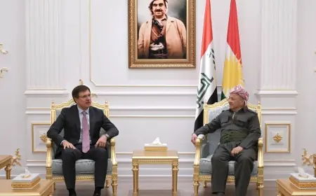 Başkan Barzani, Rusya’nın Erbil Başkonsolosu’nu kabul etti