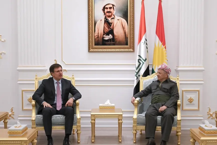 Başkan Barzani, Rusya’nın Erbil Başkonsolosu’nu kabul etti