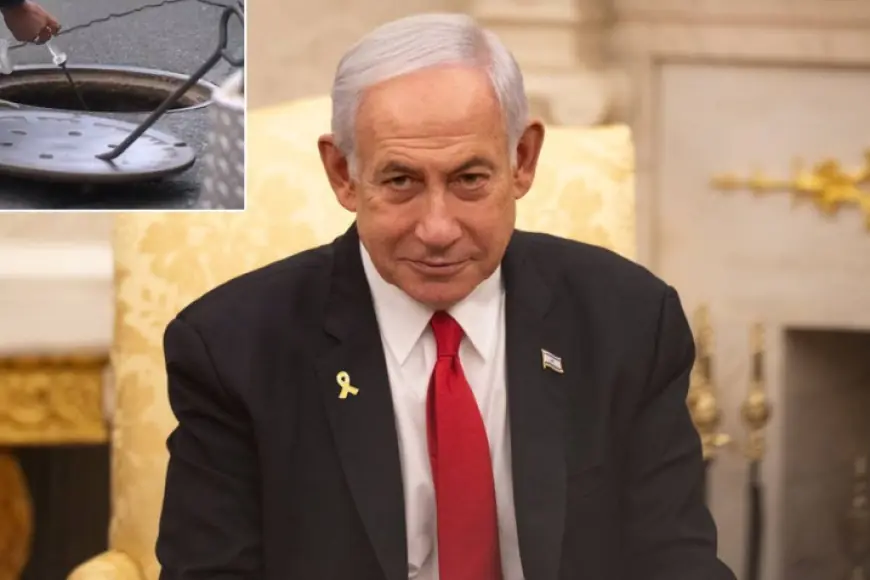Netanyahu'nun New York ziyareti: Otelinin yanındaki rögardan 3 kişi çıktı, polis harekete geçti