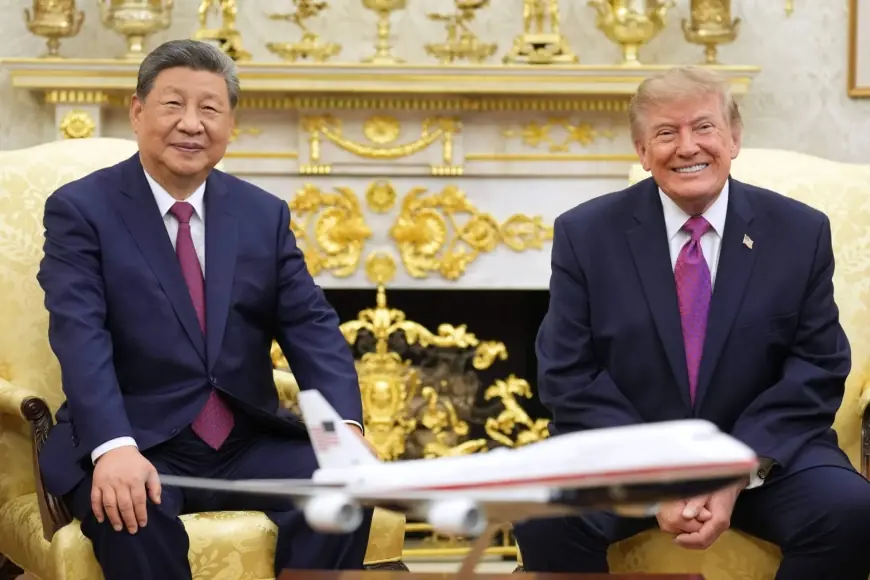 Trump Beyaz Saray'da Şi Cinping'i ağırladı! 'Birlikte çalışmaya devam edeceğiz' mesajı