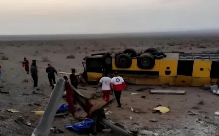 Kırmanşah'ta yolcu otobüsü şarampole devrildi: 11 ölü, 24 yaralı