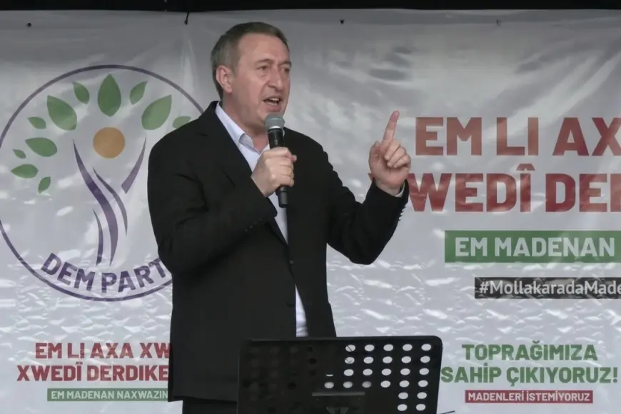 Bakırhan’dan maden tepkisi: Suyumuzdan, toprağımızdan elinizi çekin