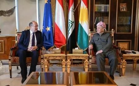 Başkan Barzani ile Avusturya Büyükelçisi Irak ve bölgeyi görüştü