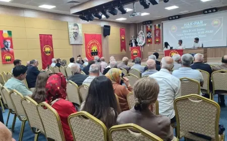 HAK-PAR Van İl Örgütü 7. Olağan Kongresini Gerçekleştirdi