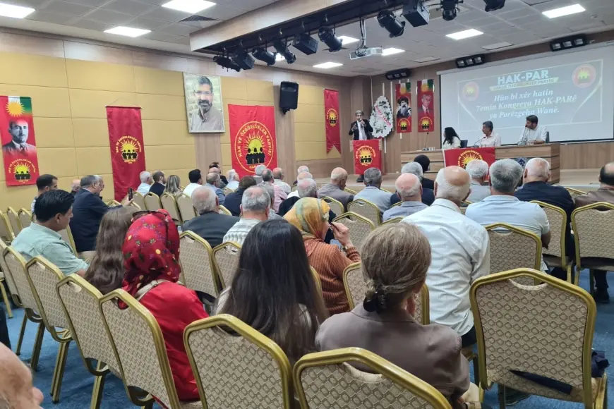 HAK-PAR Van İl Örgütü 7. Olağan Kongresini Gerçekleştirdi