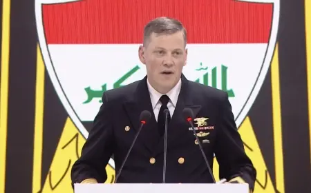 Koalisyon Komutanı: Çekilmemizin ardından devlet dışı silahlar için hiçbir mazeret kalmamıştır